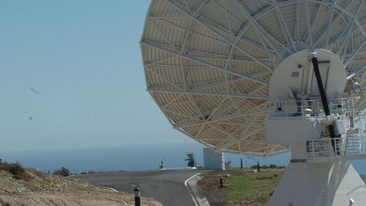 Estación Espacial de Maspalomas, en Gran Canaria.