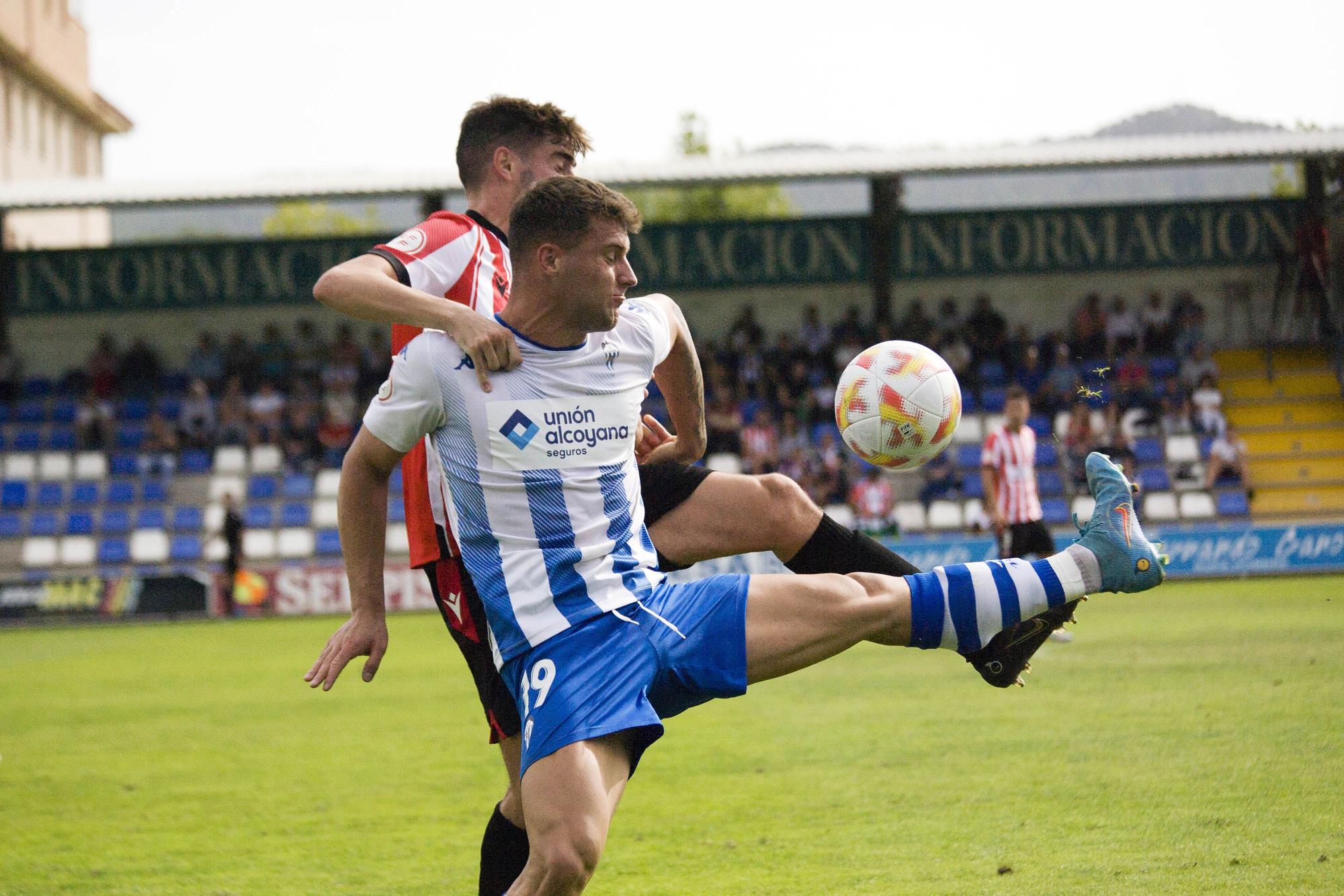 La UD Logroñes se impone al Alcoyano (0-1)