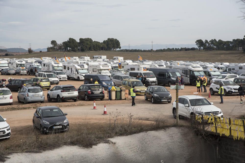 Acte a l'esplanada de Lledoners convocat per Assem