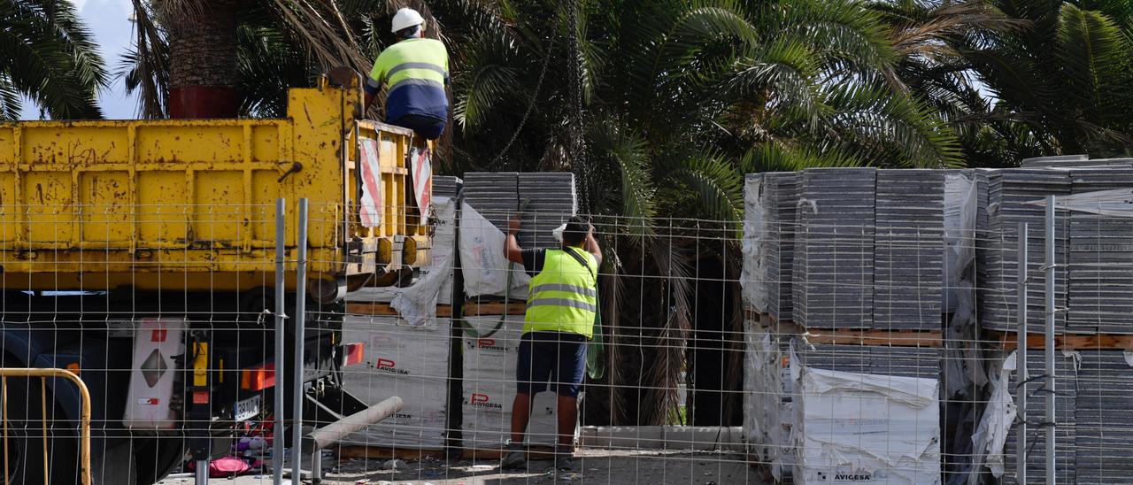 Obras en la calle Alicante