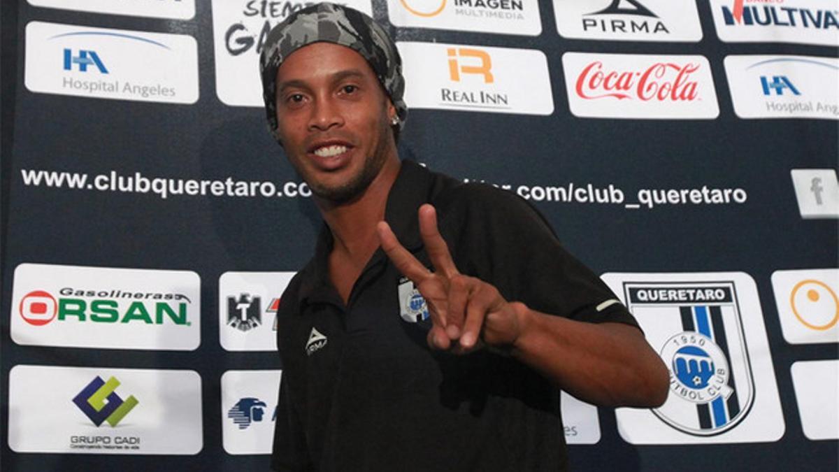 Ronaldinho podría jugar en China o en EE.UU