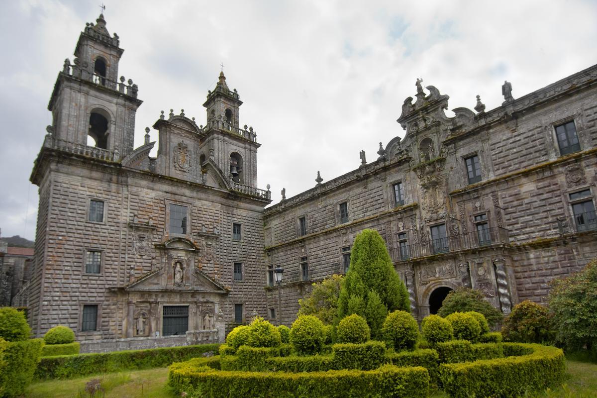 El Monasterio de Oseira en San Cristovo de Cea