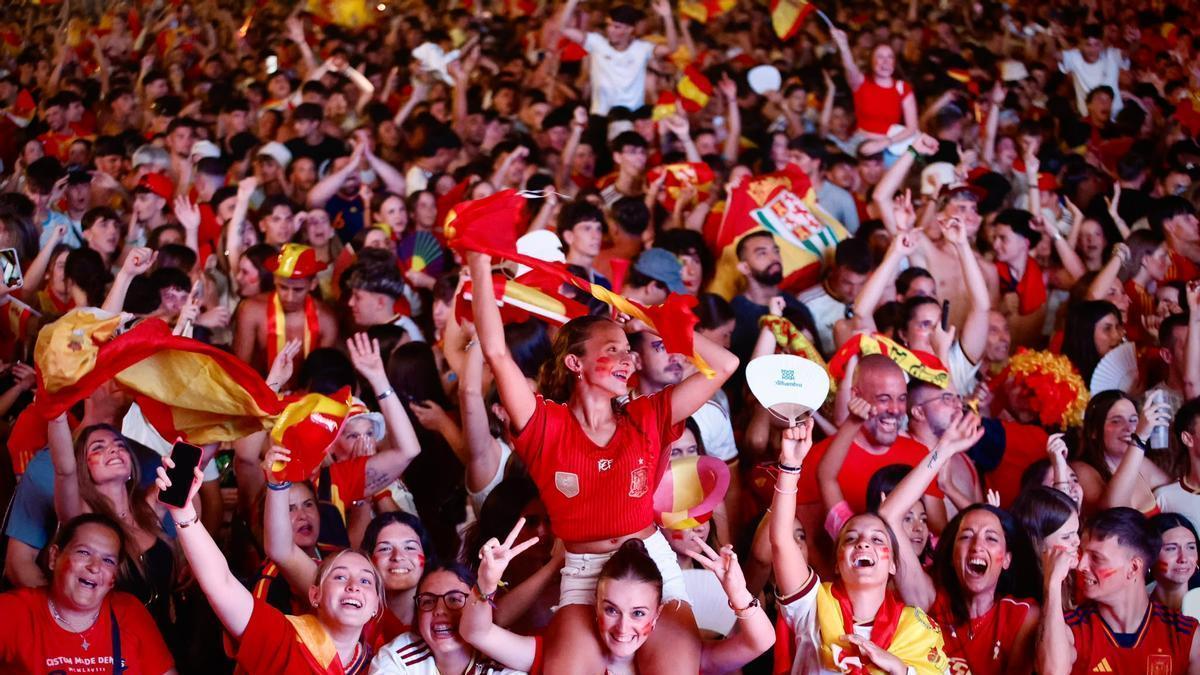 Así se ha vivido en el recinto del Córdoba Live la final del Mundial y la victoria de España