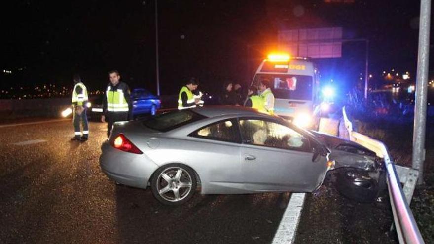 Detenida por circular ebria y en sentido contrario por la AP-9 y causar un accidente