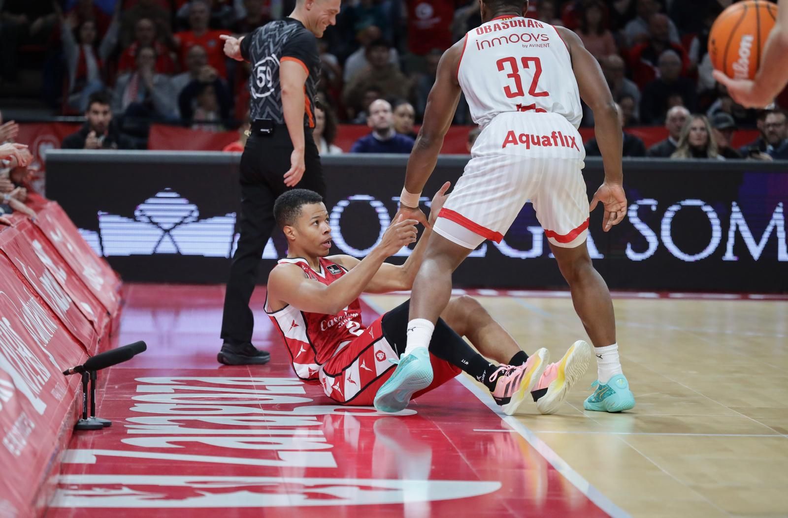 Así ha sido el partido entre el Casademont Zaragoza y el Baxi manresa