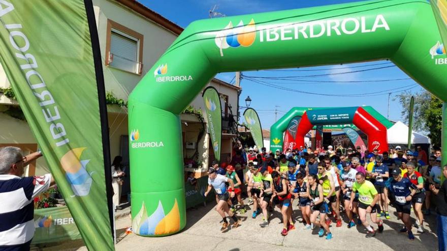 La salida del año pasado en Villaflor.