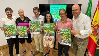 ‘Pedaladas contra el cáncer’ llega a Plasencia con 60 bicicletas estáticas