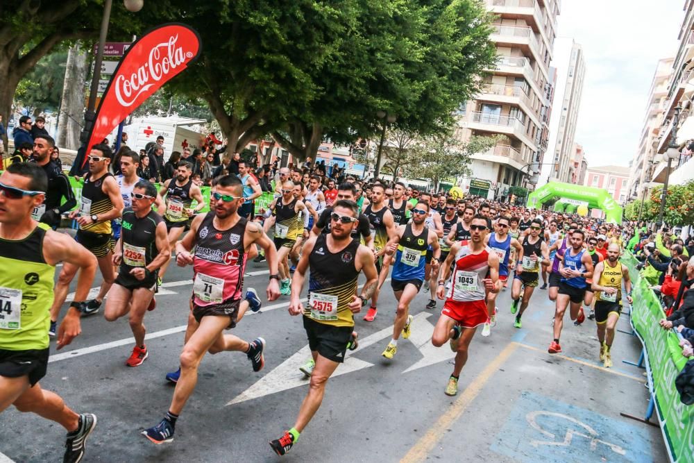 Ahouchar y Benali se adjudican la Media Maratón con autoridad. Por primera vez era valedera para el Autonómico