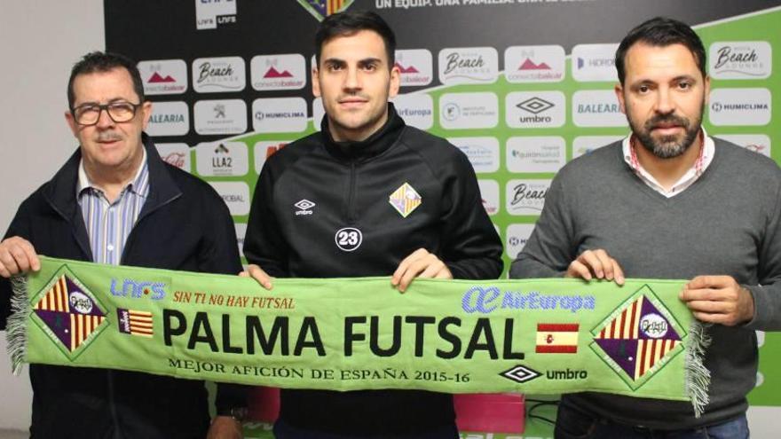 Quintela jugará en el Palma Futsal hasta 2021