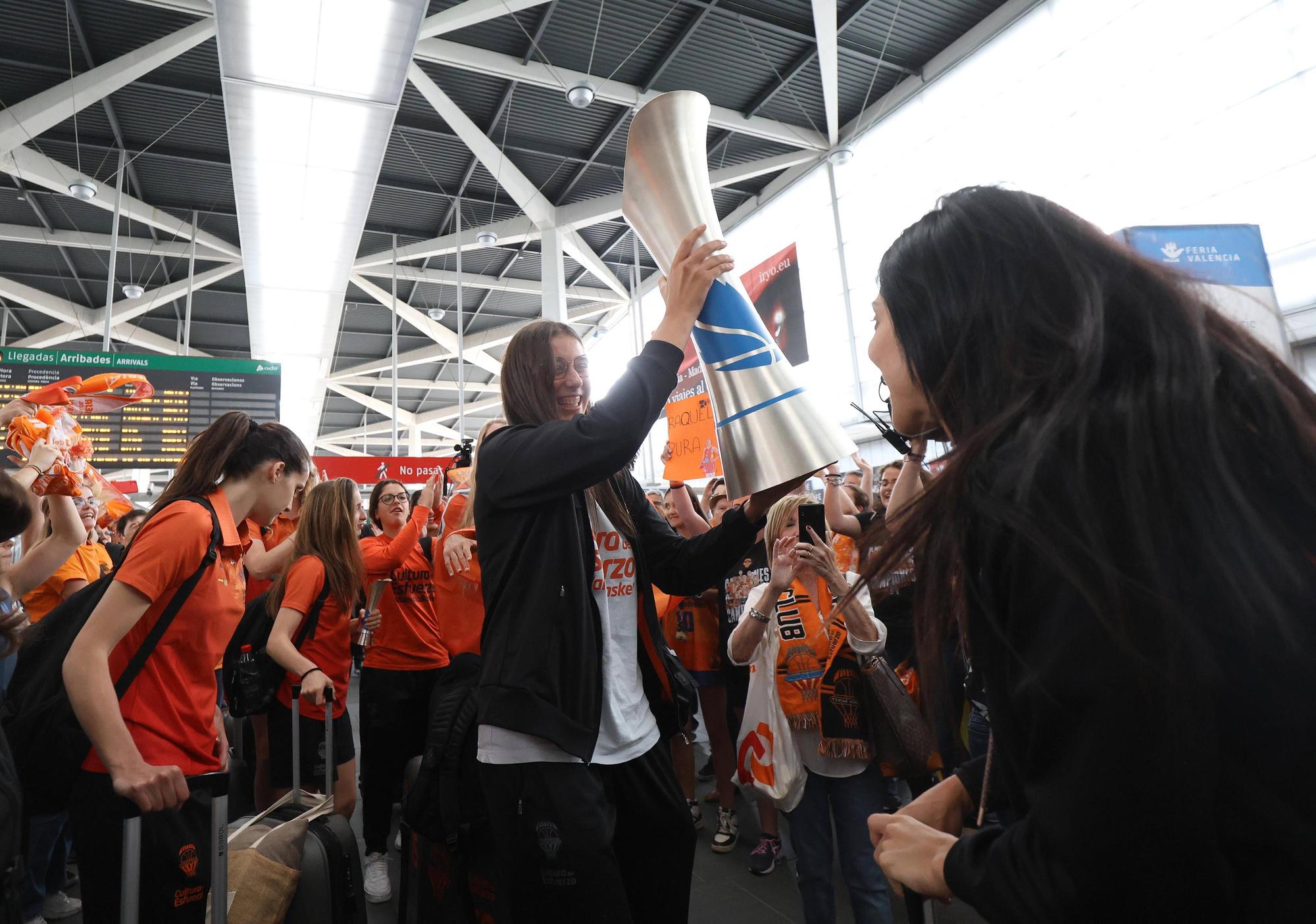 Así fue la llegada del Valencia Basket