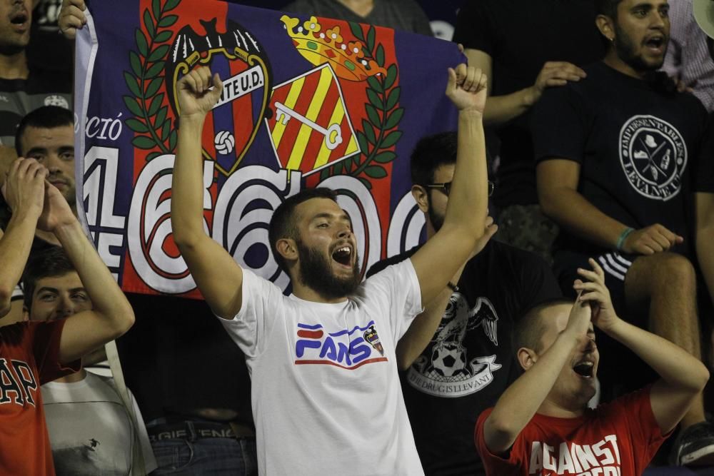 Las mejores imágenes del Levante - Sevilla Atlético