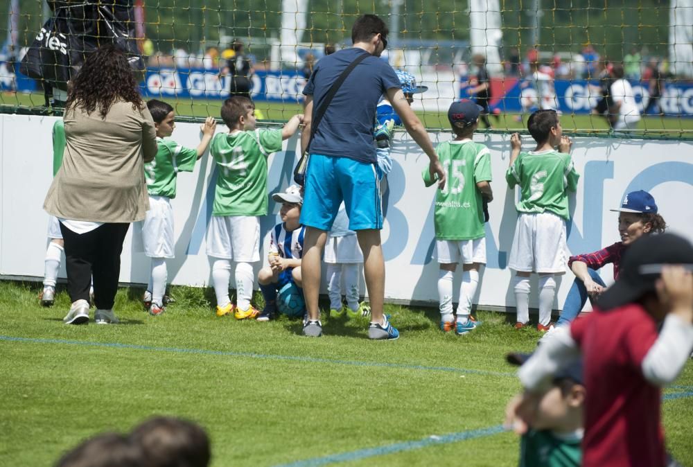 3.000 pequeños futbolistas en Abegondo