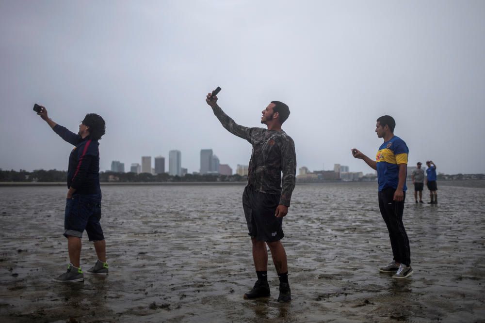 El paso del huracán Irma por Florida