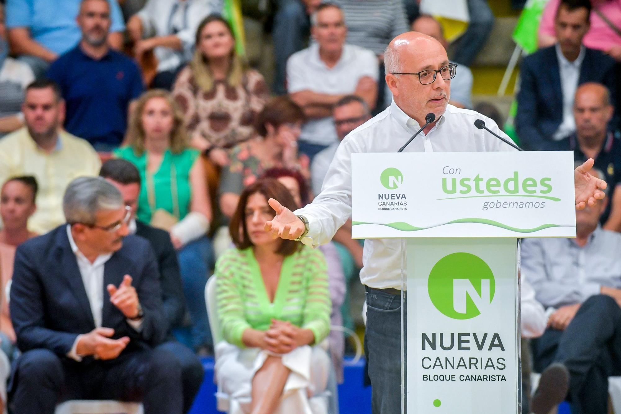 Presentación de candidaturas de Nuevas Canarias a las elecciones del 28M