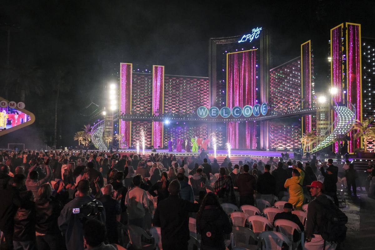 Escenario del Carnaval de Las Palmas de Gran Canaria.