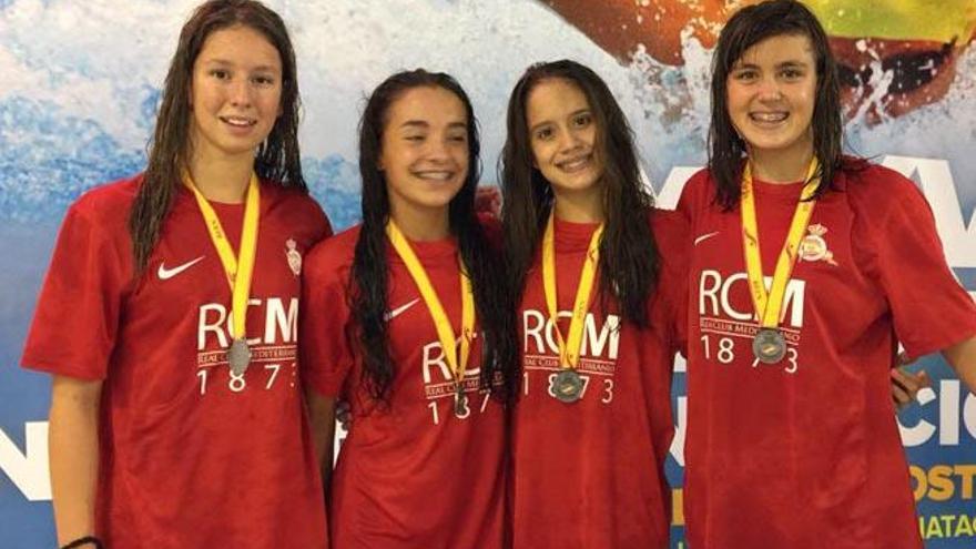 Dos medallas para el club Mediterráneo en el Nacional Infantil