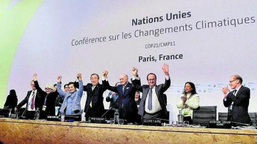 Cloenda de la Conferència de París el 2015