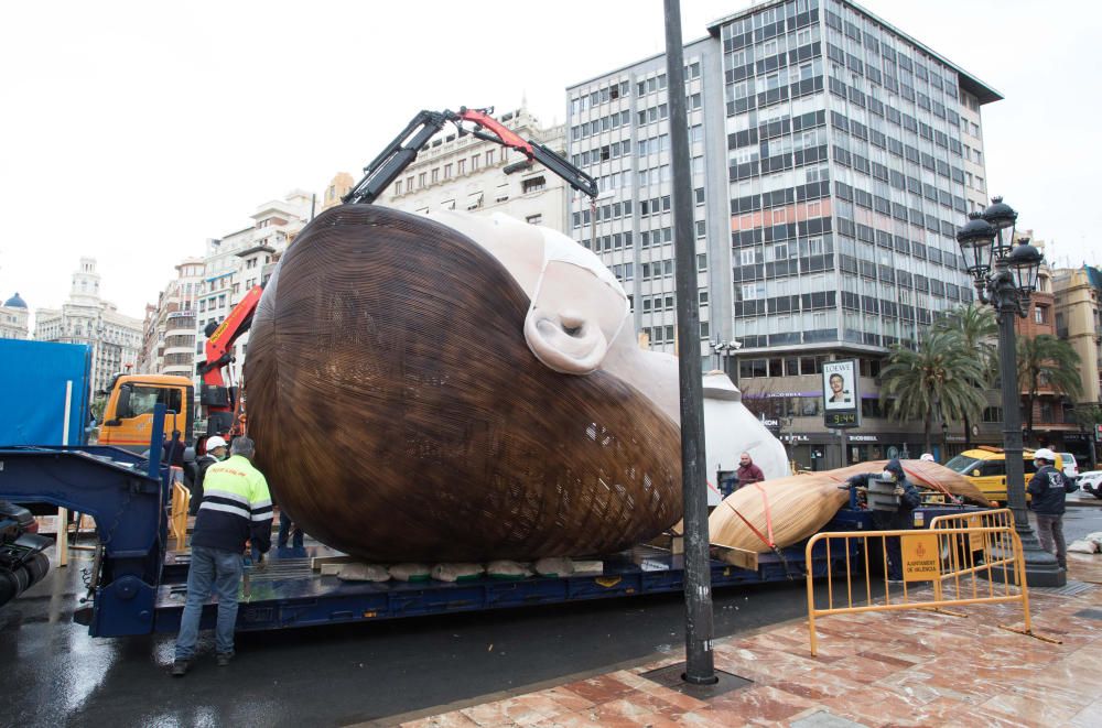 La falla municipal 2020 abandona la plaza