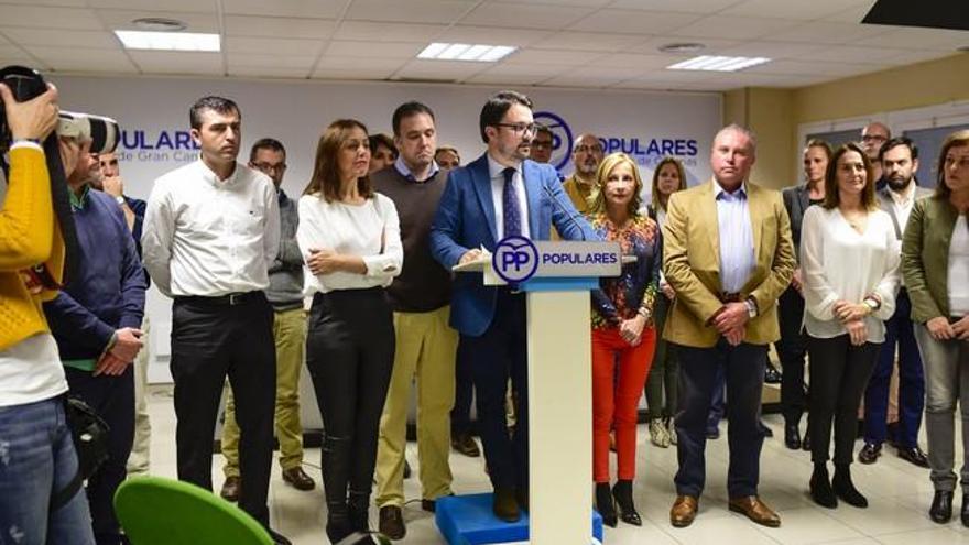 Reunión de presidentes insulares del PP canario