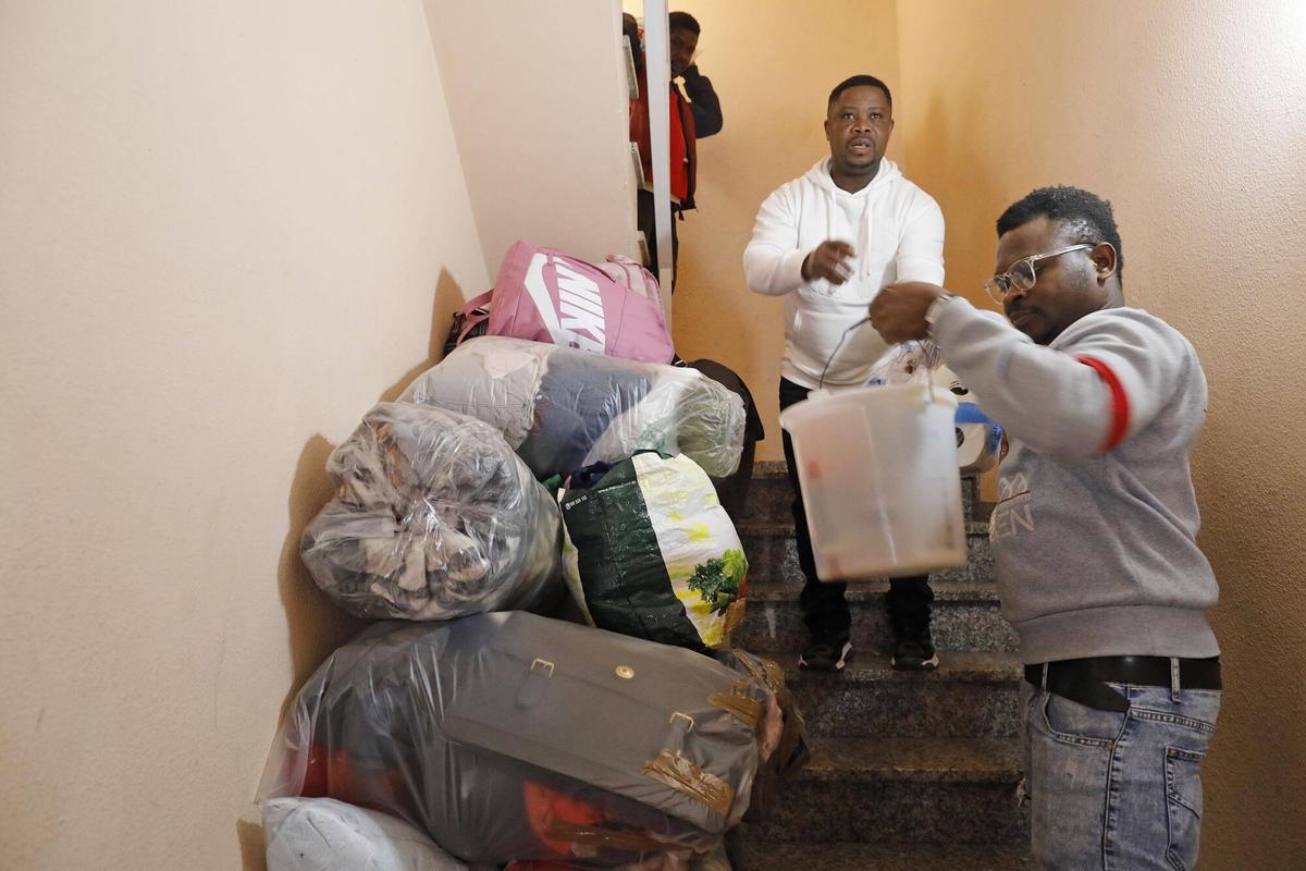 Les imatges del desnonament de 'Sisplau'