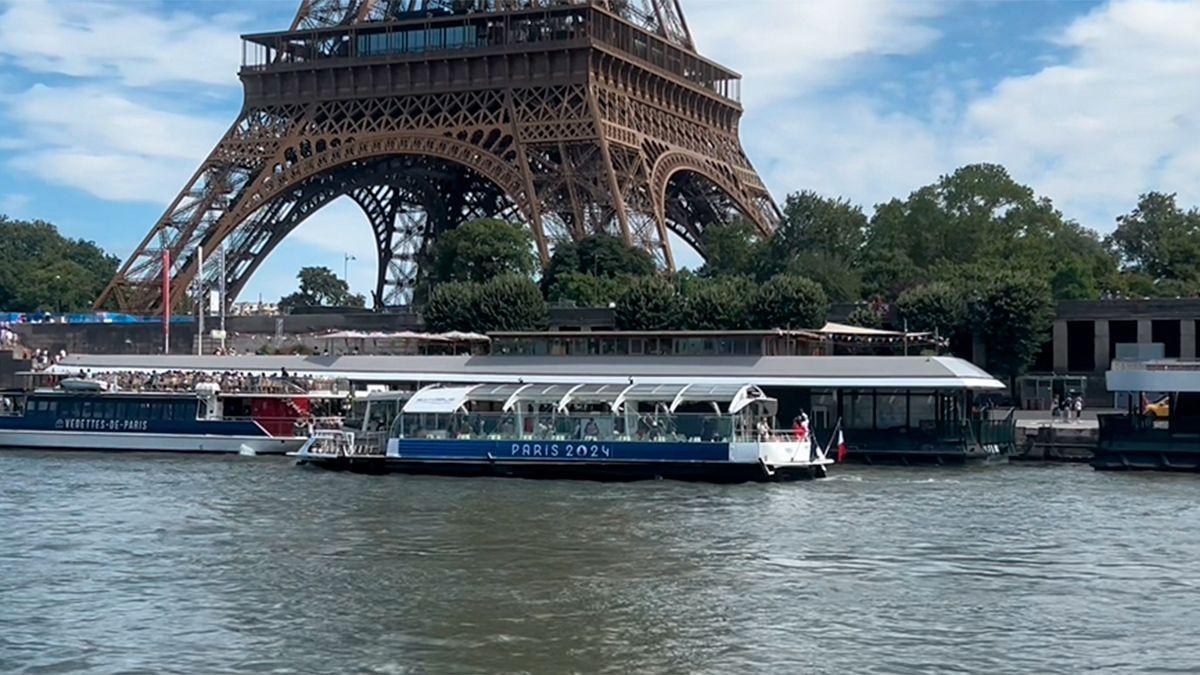 El río Sena, en mal estado durante los JJOO en París