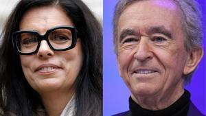 Francoise Bettencourt-Meyers y Bernard Arnault.