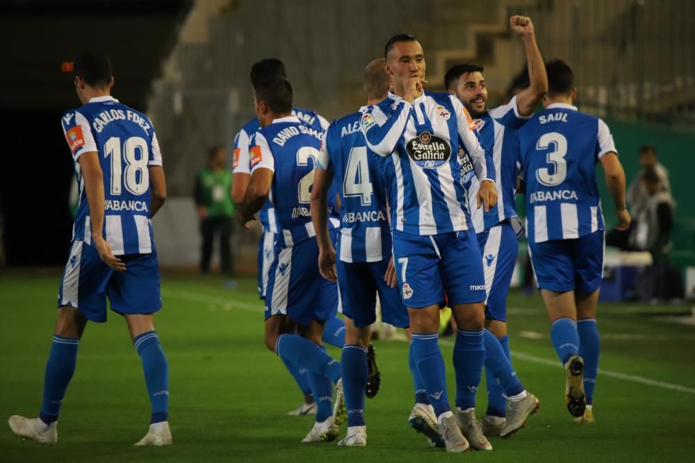 Dani Giménez sostiene al Dépor en Córdoba.