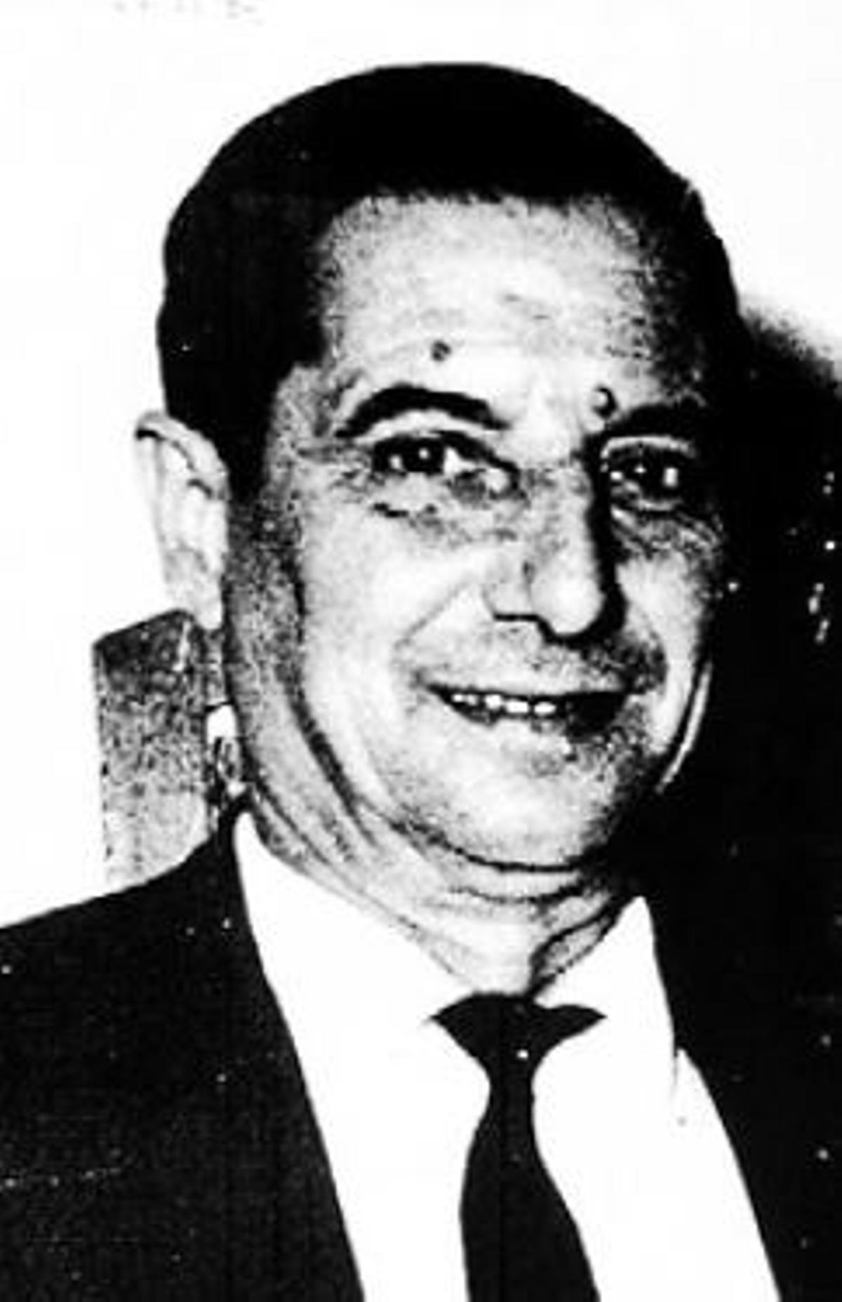 El maestro José Calderón de Campanillas.