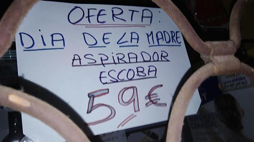 La oferta de una tienda murciana para el Día de la Madre que indigna a las redes