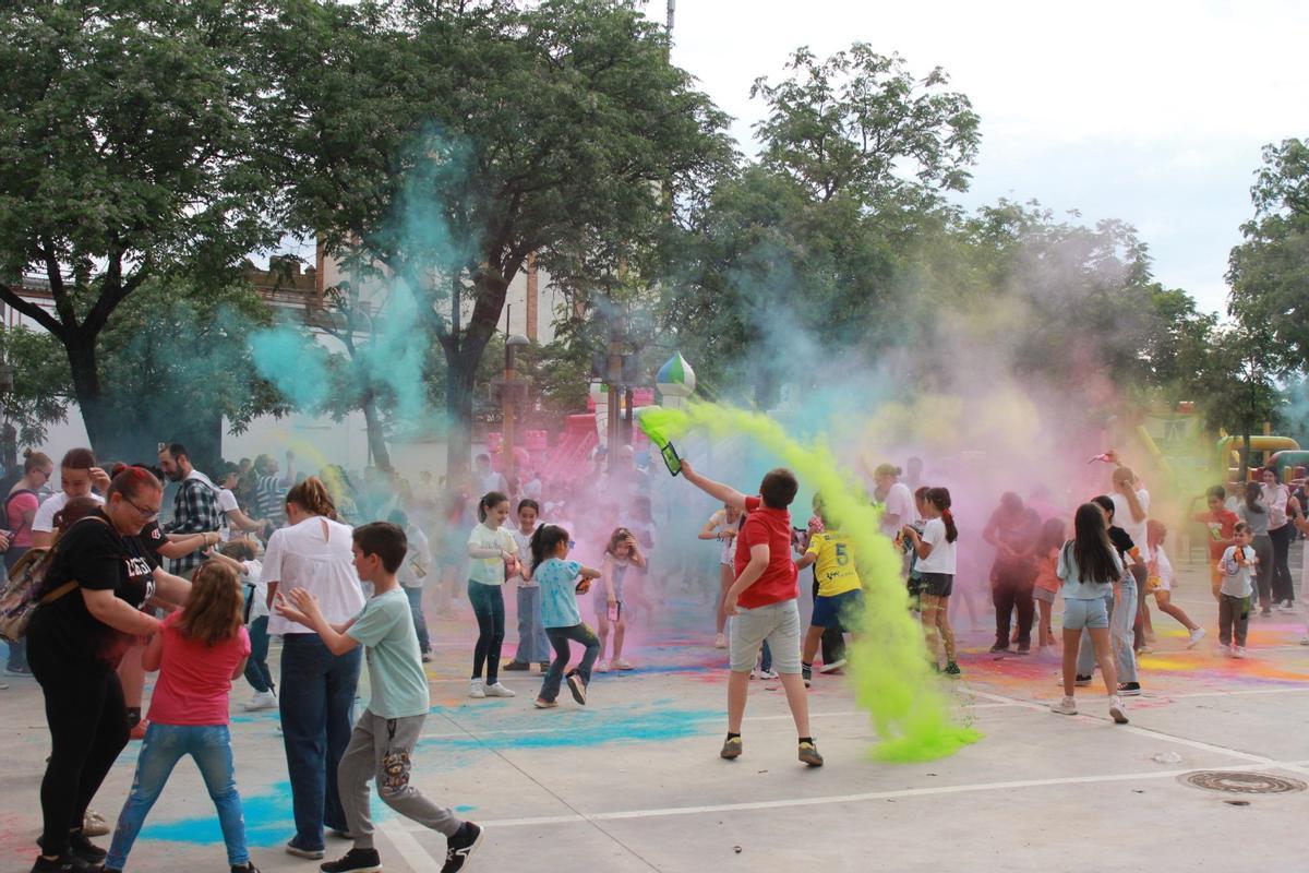El color, ingrediente principal de los juegos de niños.