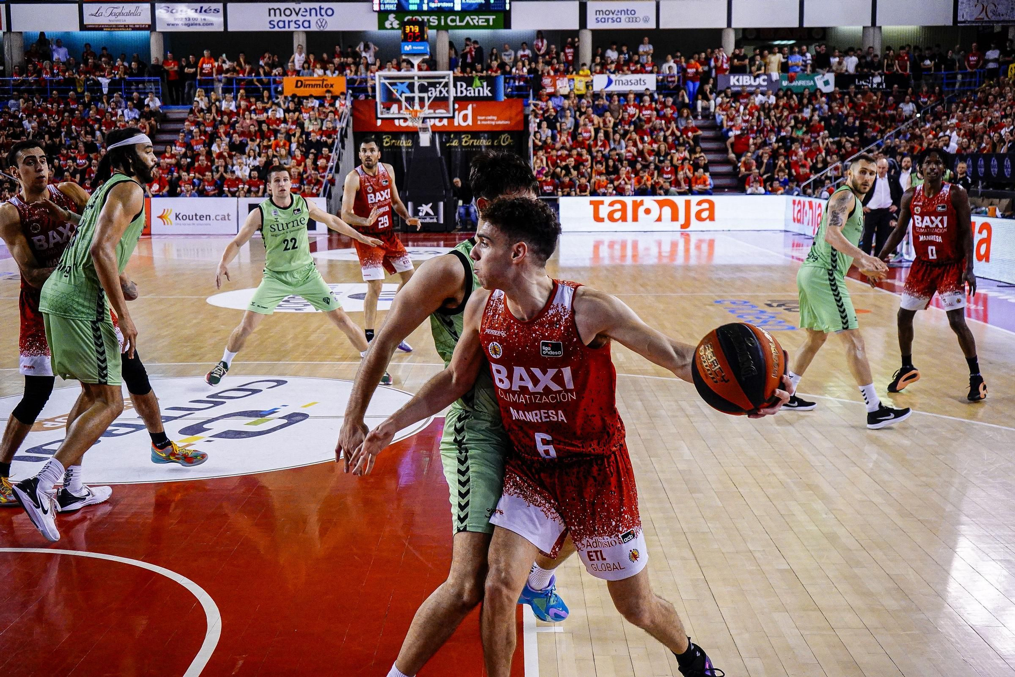 MANRESA . BASQUET ACB . LLIGA ENDESA . BAXI MANRESA VS BILBAO BASKET . PAVELLÓ EL NOU CONGOST