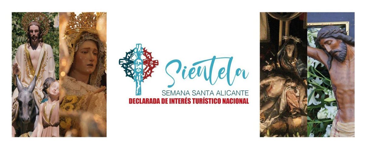 El cartel con la distinción para la Semana Santa de Alicante
