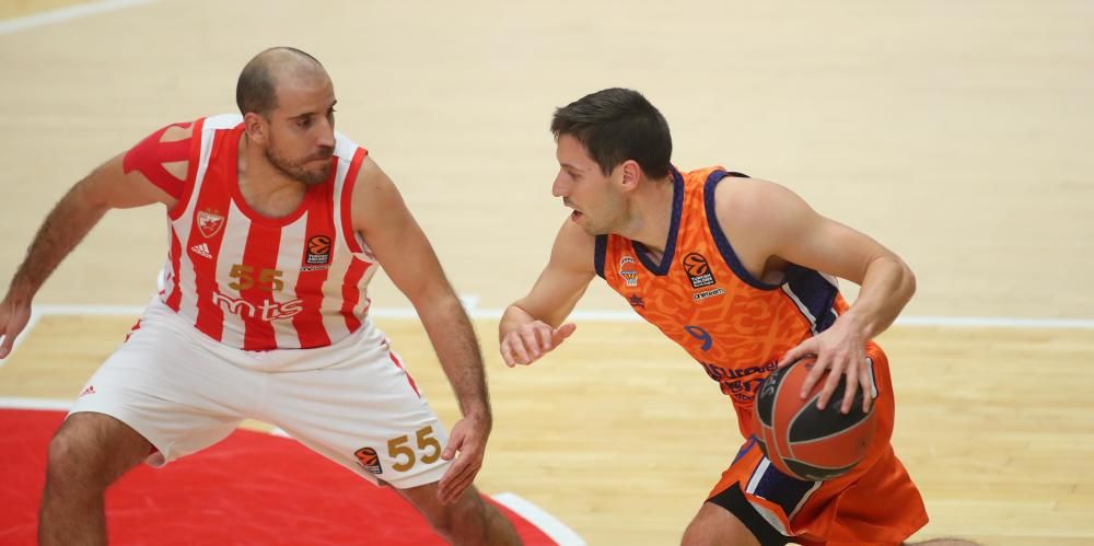 Valencia Basket - Estrella Roja, en imágenes