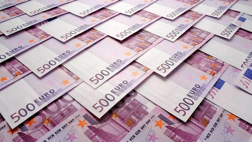 Impresión de billetes de 500 euros, que quedará suspendida a partir de ahora.