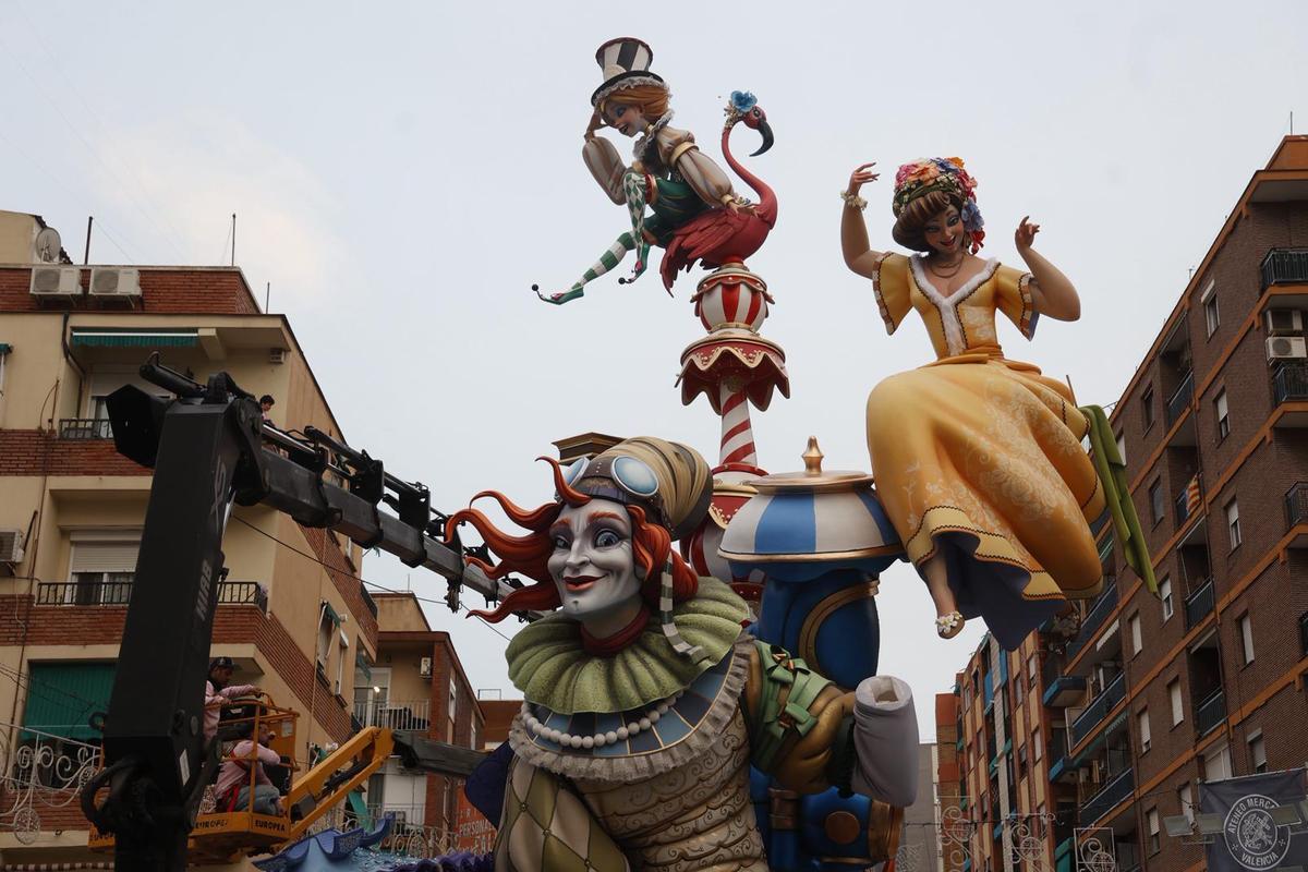 L'Antiga de Campanar sube sus remates a siete días de acabar la "plantà"