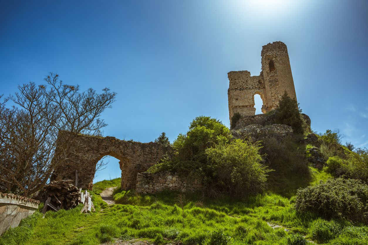 Las ruinas del Castillo de Pelegrina