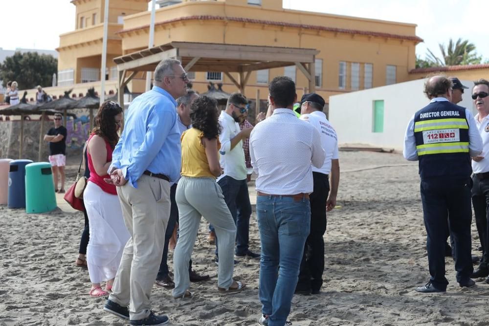 Simulacro de rescate en Cabo de Palos