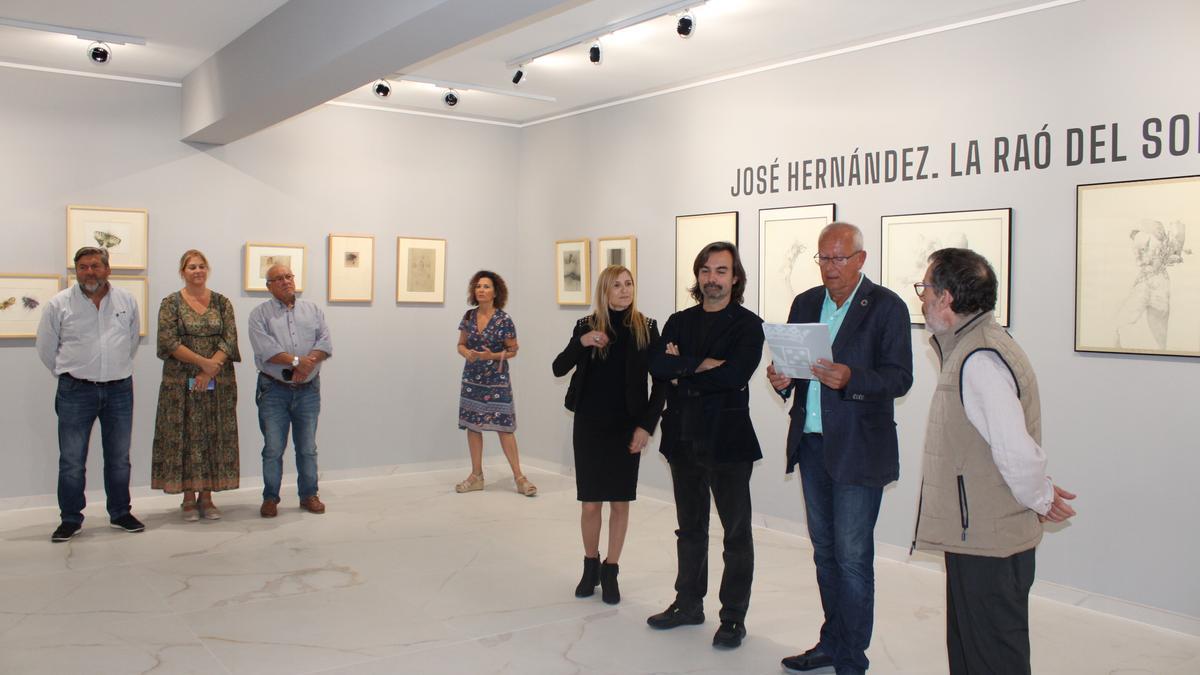 Presentación de la exposición dedicada a José Hernández.