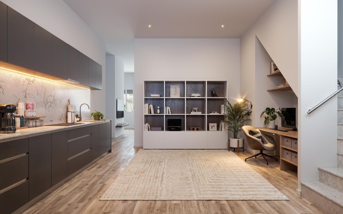 Zona ideal para tu coffee corner y tomarte un descanso de tu jornada de teletrabajo