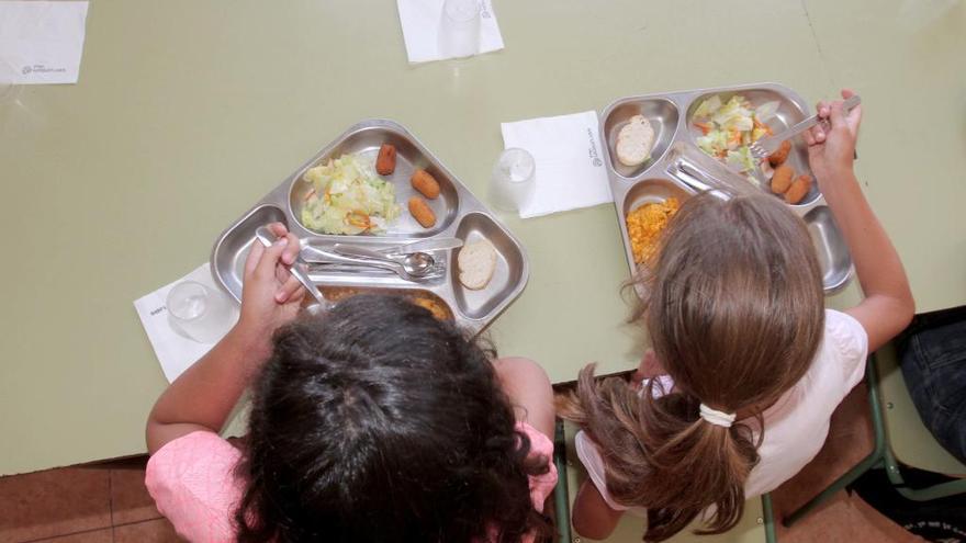 ¿Cuánto cuesta comer en el cole?