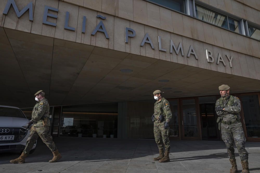 Coronavirus en Mallorca: El Govern prepara el hotel del Palacio de Congresos para usarlo como hospital