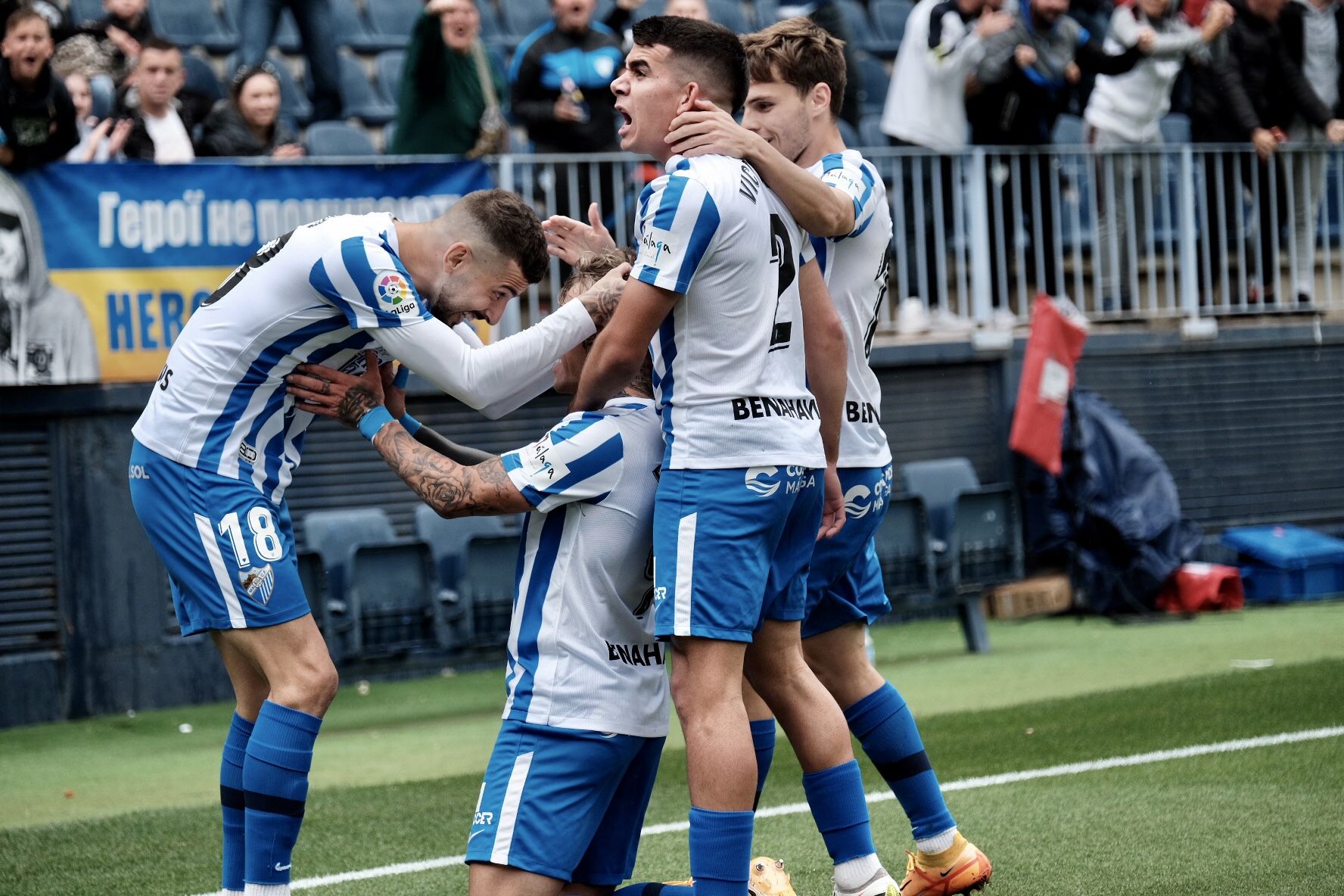 Las imágenes del Málaga CF - SD Éibar en La Rosaleda