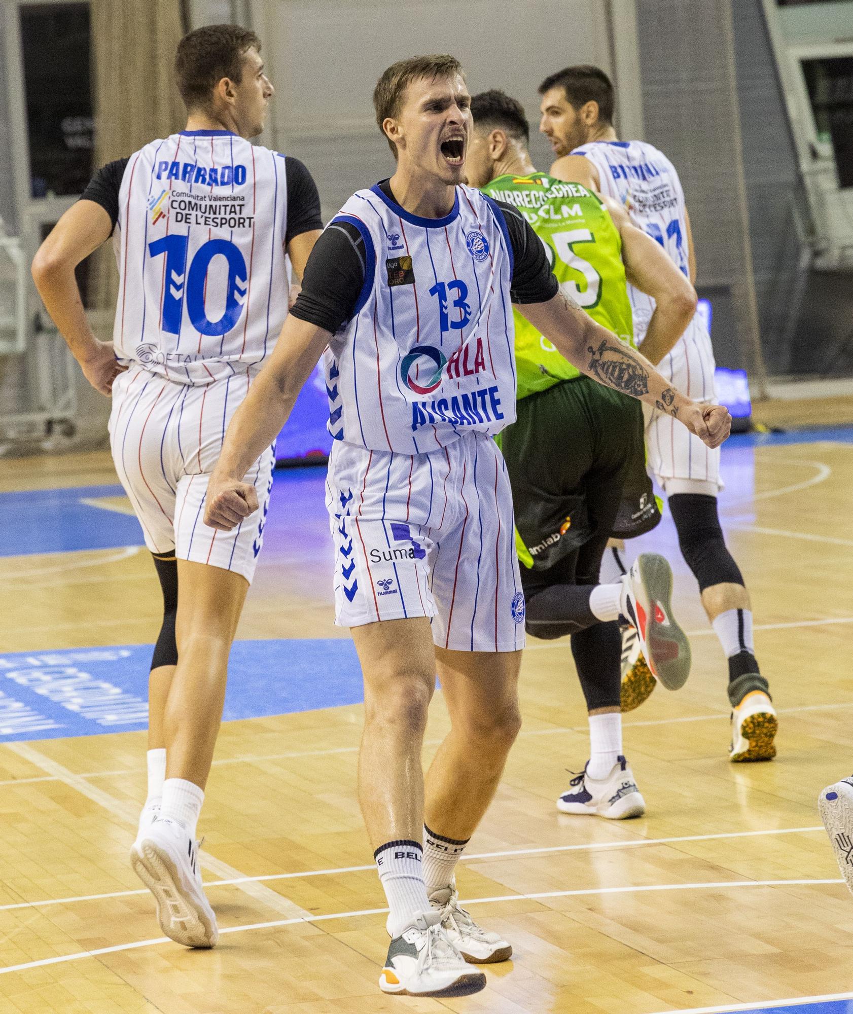 El HLA Alicante rinde homenaje a  Llompart con una victoria ante el Albacete Basket