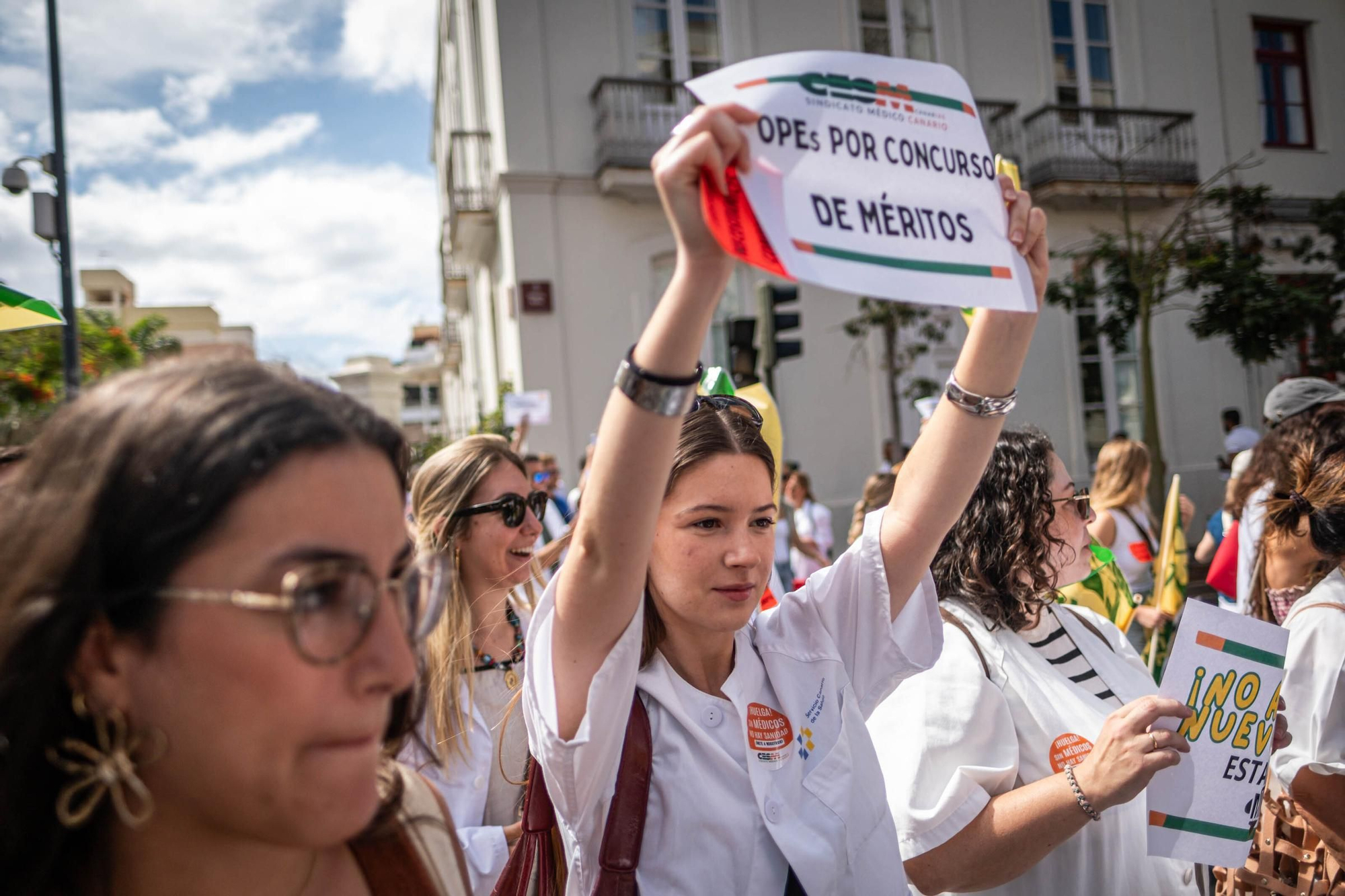 Huelga de médicos en Tenerife