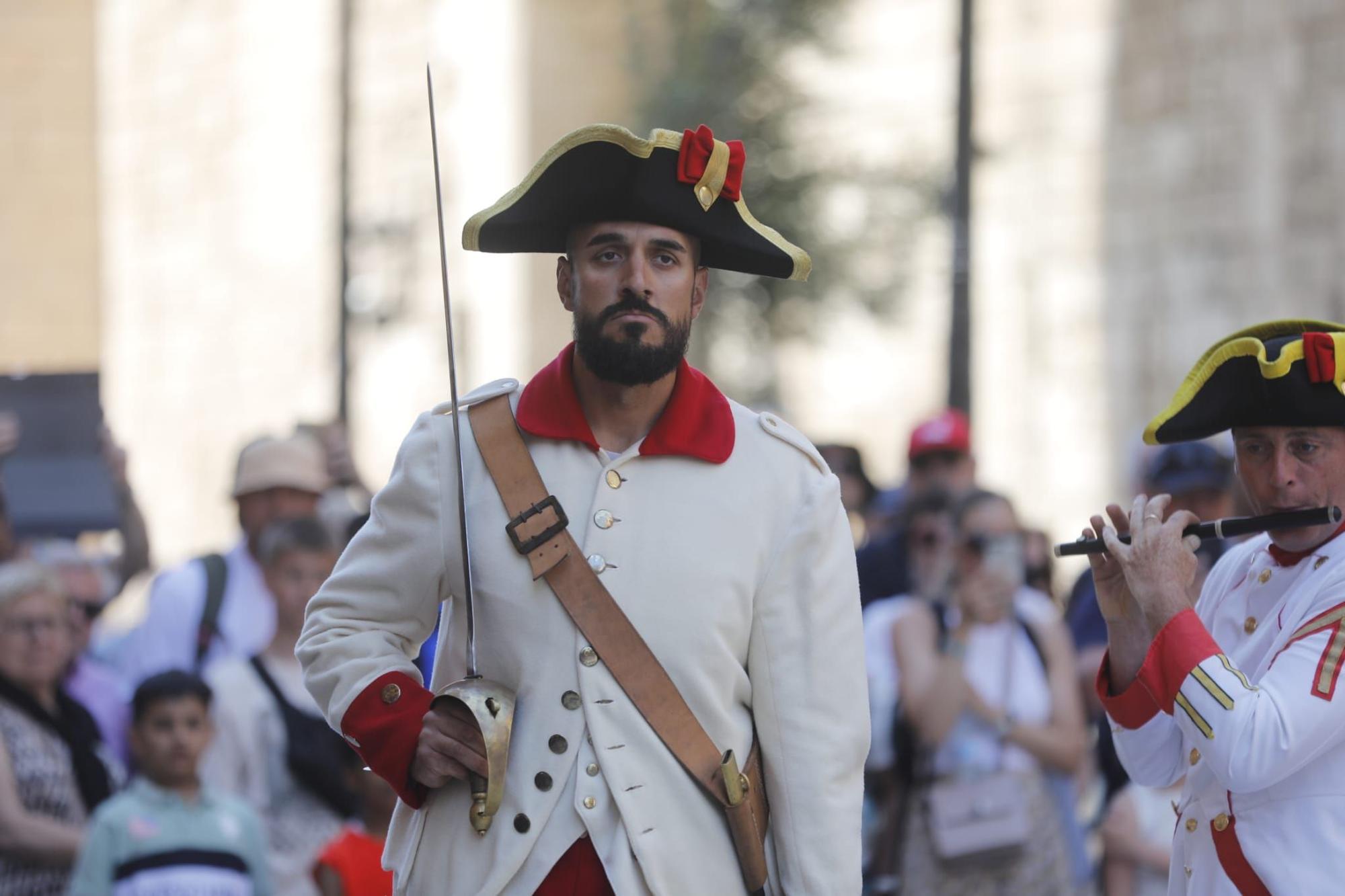 El Ejército celebra el relevo de la Guardia de Honor en Palma