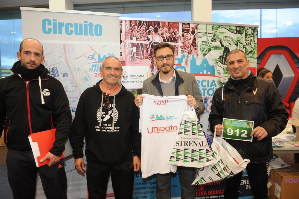 Entrega de dorsales del Murcia Maratón