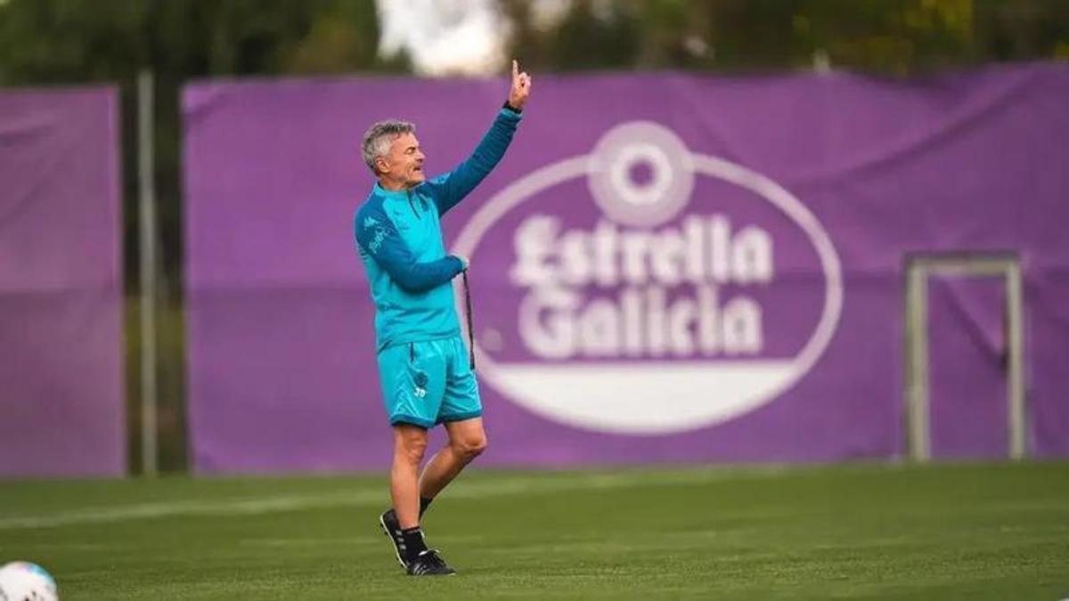 Fran Escribá, técnico del Valladolid