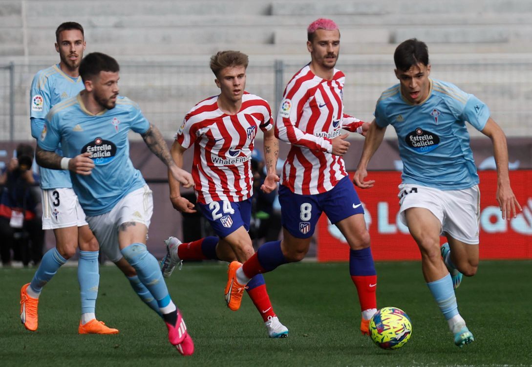 Las mejores imágenes del Celta-Atleti