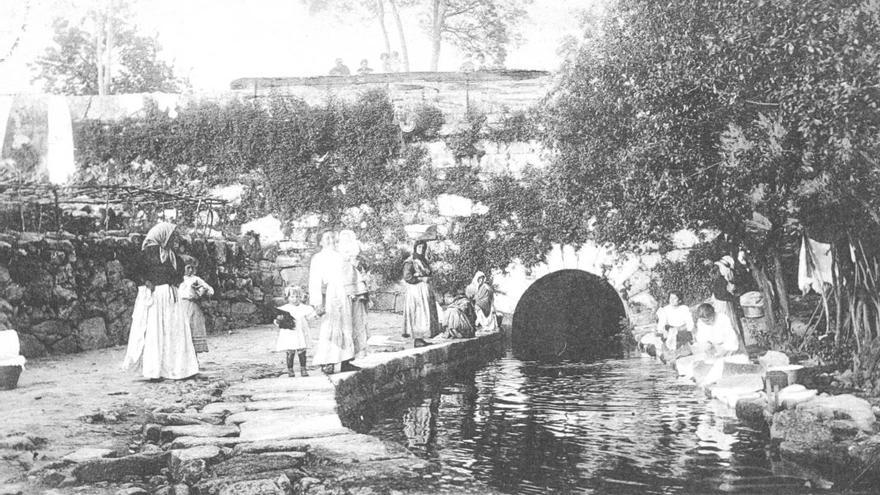 El río dos Gafos fue uno de los puntos de encuentro históricos de la ciudad a lo largo del tiempo.