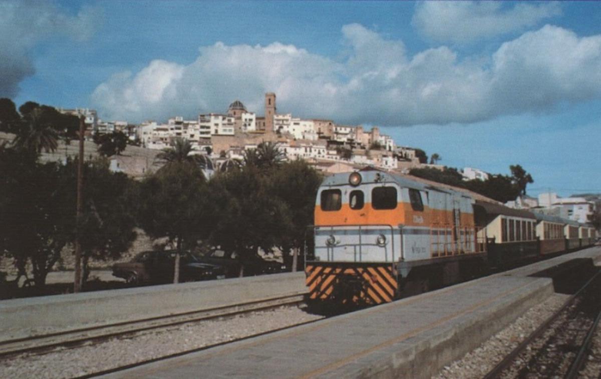 El Limón Express a su paso por Altea en una imagen de archivo.
